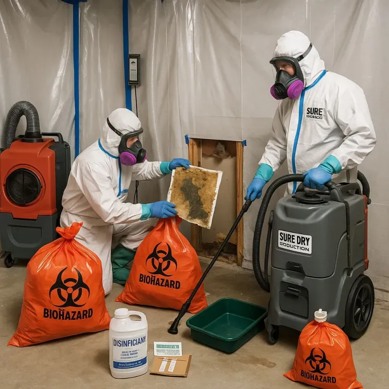 Contaminated Water Handling Protocols process in Lanham, MD