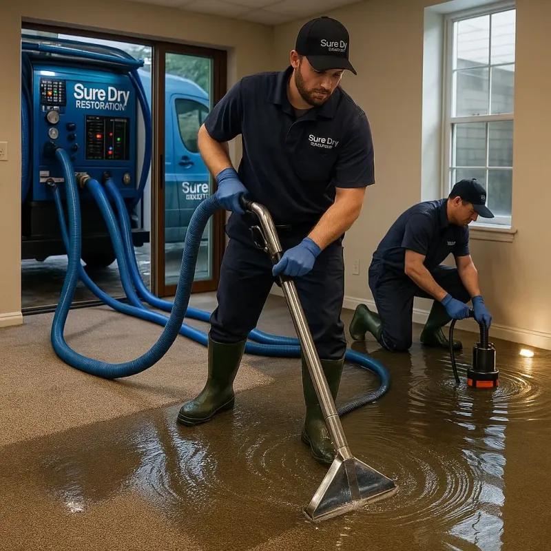 Water Extraction and Removal process in Lanham, MD